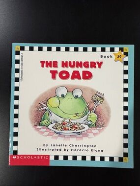 Scholastic Phonics Readers Book #59: The Hungry Toad - Vintage Children’s Book
